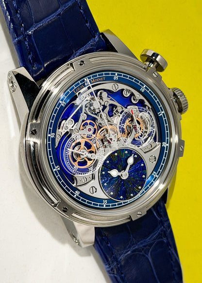 Louis Moinet "Memoris Titanium" w/ Elytra Dial PIECE UNIQUE - Serial #01/01 (Pre-Owned)