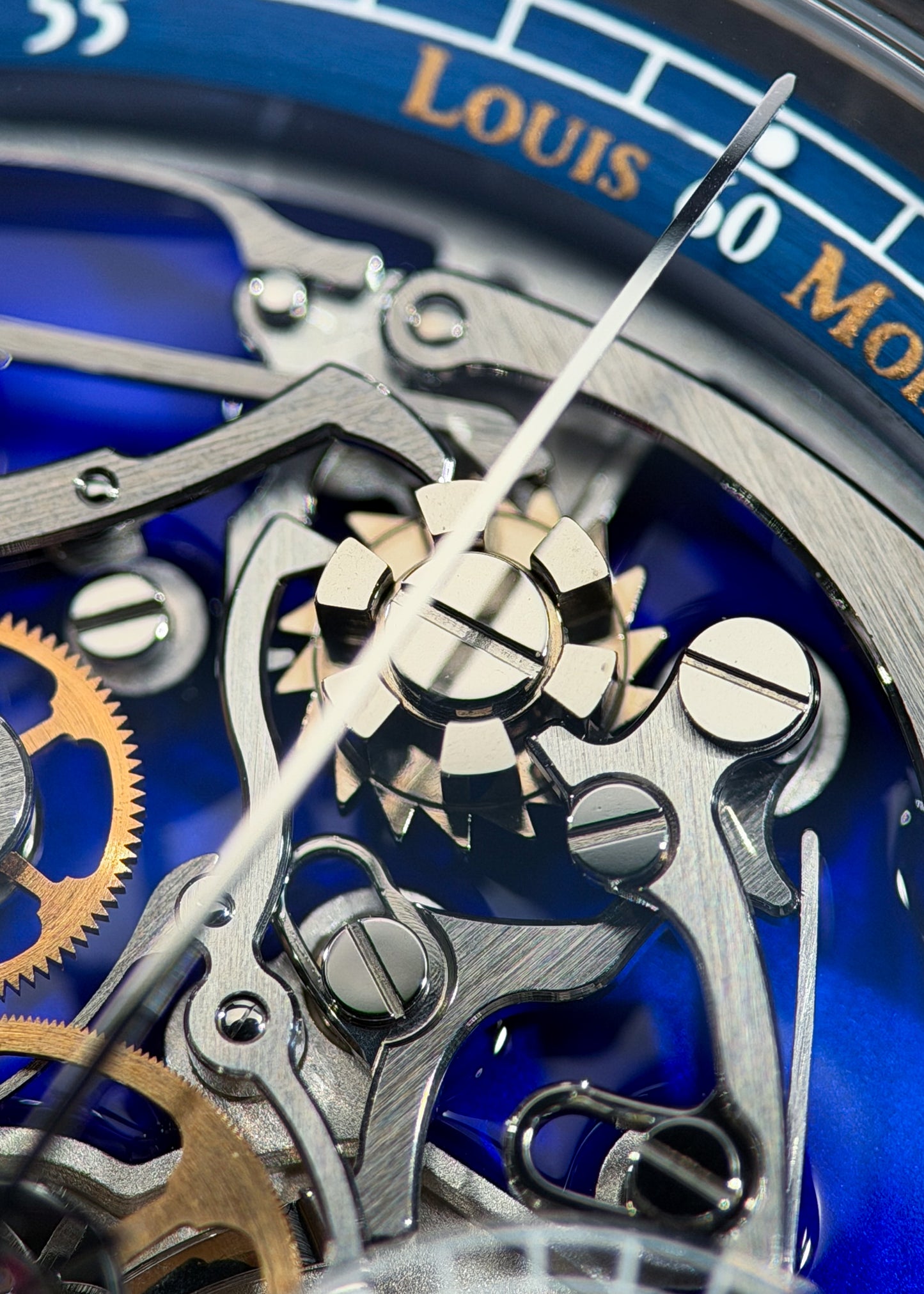 Louis Moinet "Memoris Titanium" w/ Elytra Dial PIECE UNIQUE - Serial #01/01 (Pre-Owned)