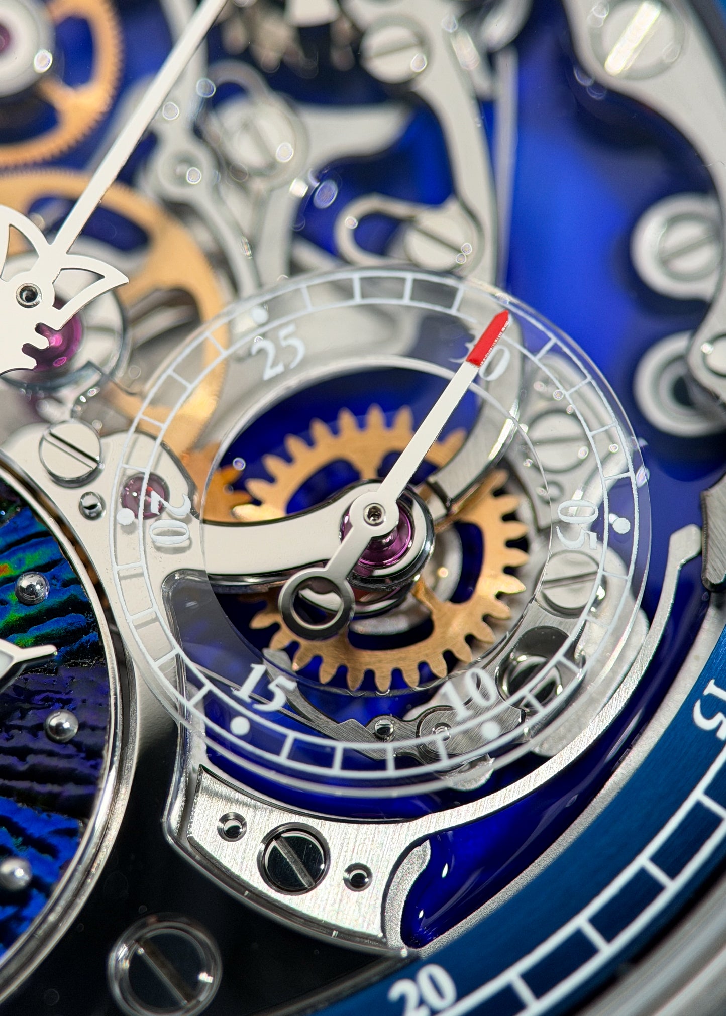 Louis Moinet "Memoris Titanium" w/ Elytra Dial PIECE UNIQUE - Serial #01/01 (Pre-Owned)