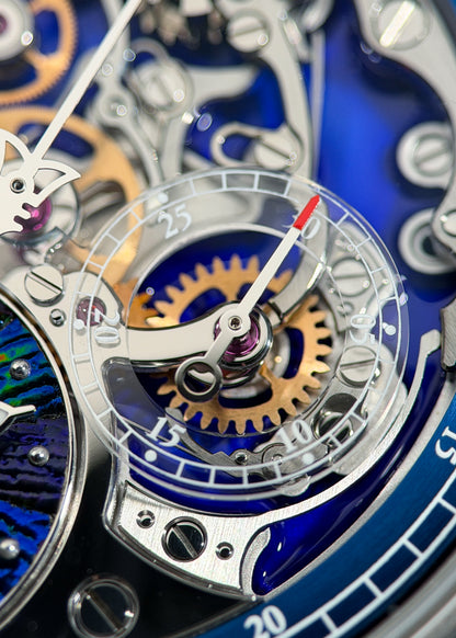 Louis Moinet "Memoris Titanium" w/ Elytra Dial PIECE UNIQUE - Serial #01/01 (Pre-Owned)