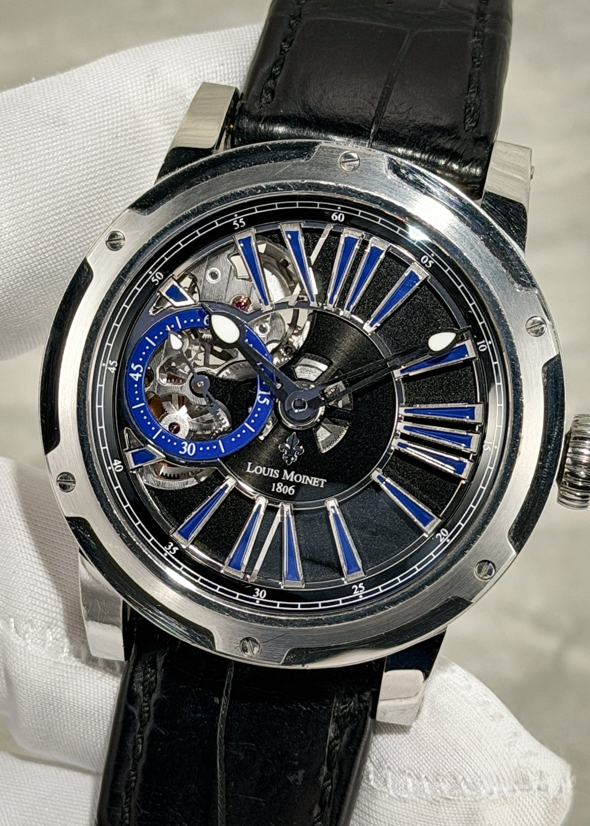 Louis Moinet "Metropolis" Stainless Steel Special Edition - Serial #15/60 (Pre-Owned)
