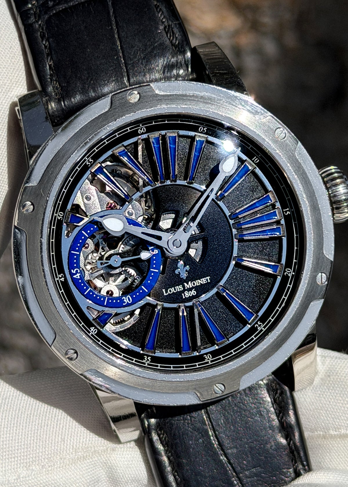 Louis Moinet "Metropolis" Stainless Steel Special Edition - Serial #15/60 (Pre-Owned)