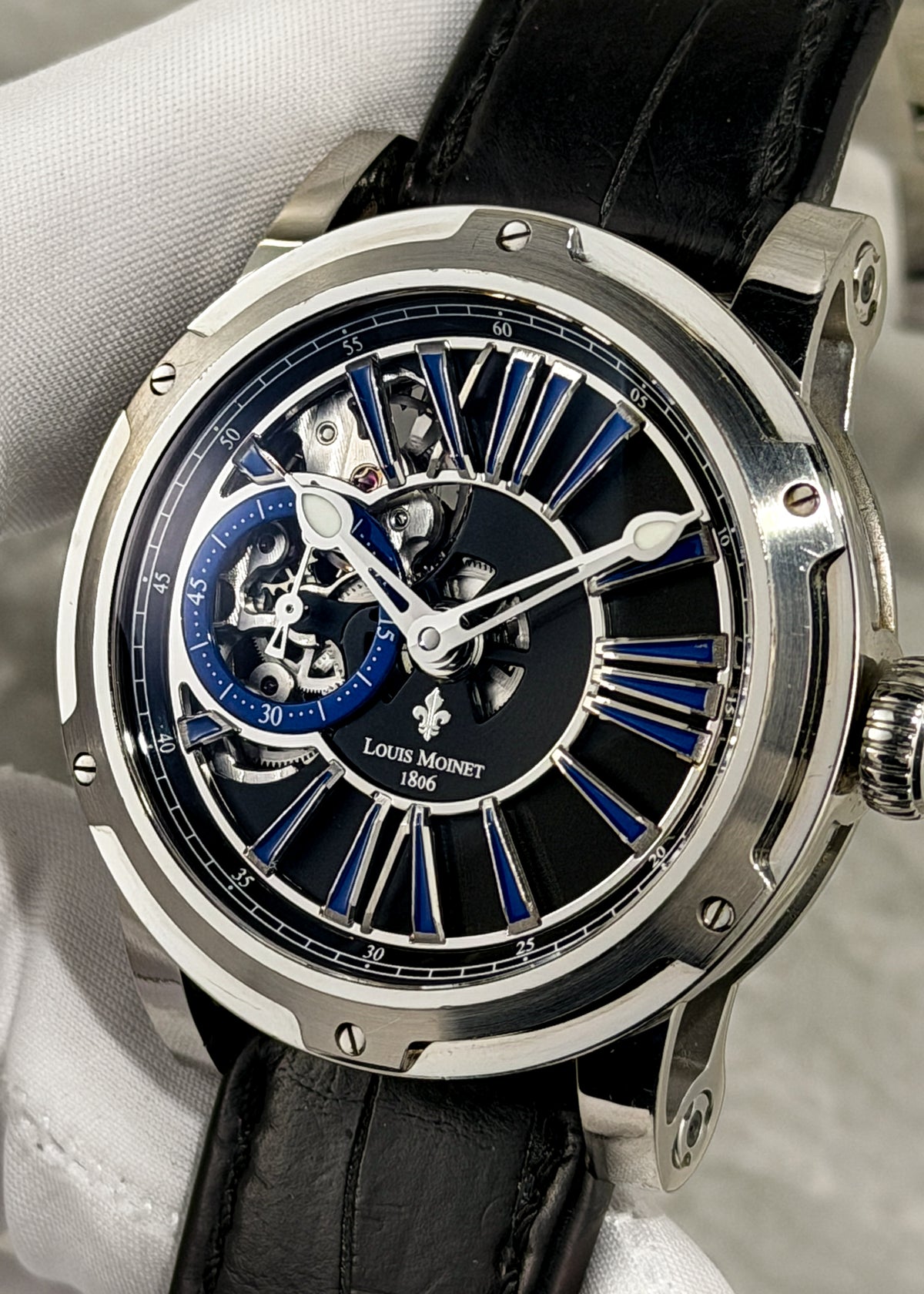 Louis Moinet "Metropolis" Stainless Steel Special Edition - Serial #15/60 (Pre-Owned)