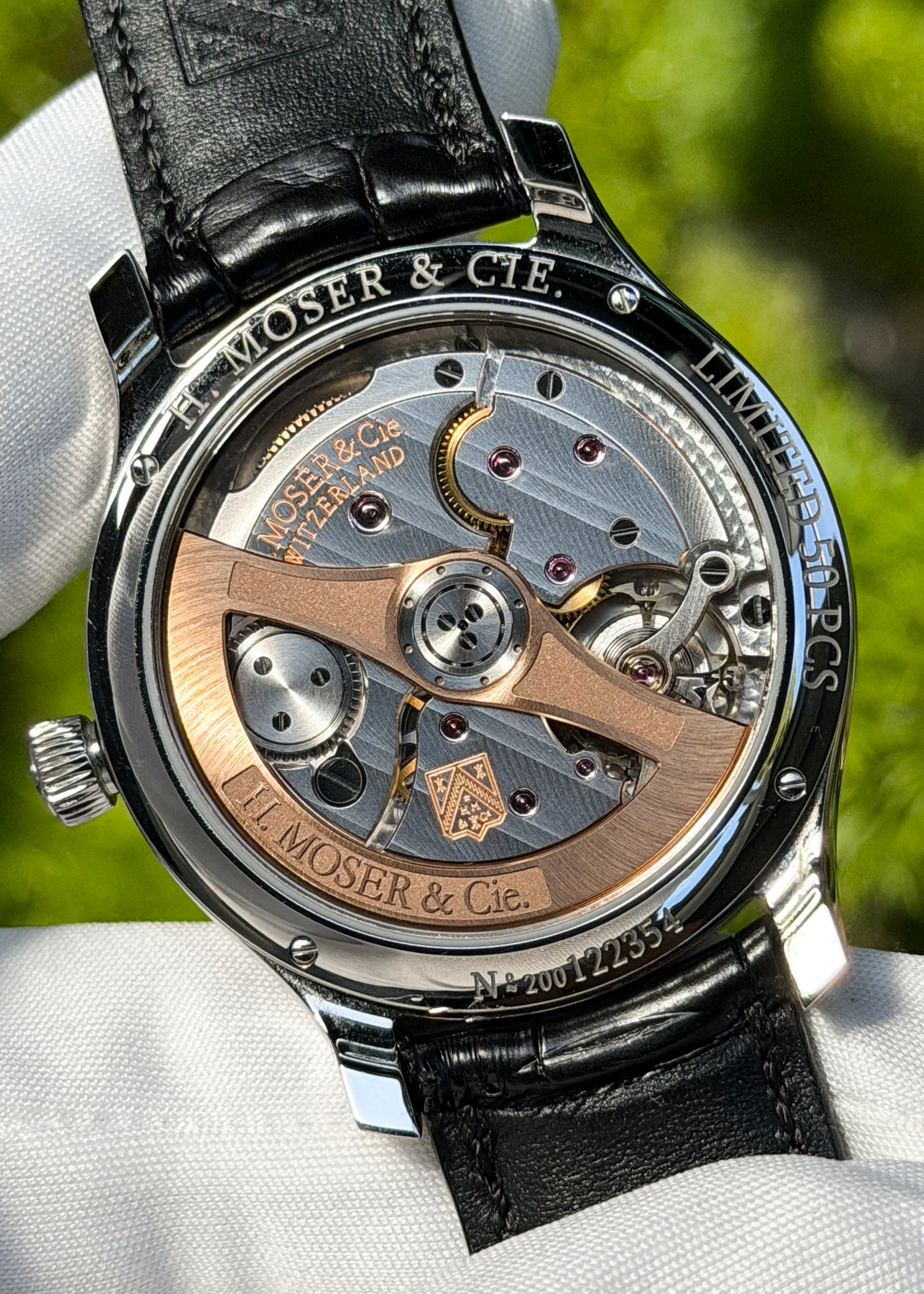 H. Moser & Cie Endeavour Centre Seconds w/ Mosaic Fumé Dial - Serial #122354 (Pre-Owned)