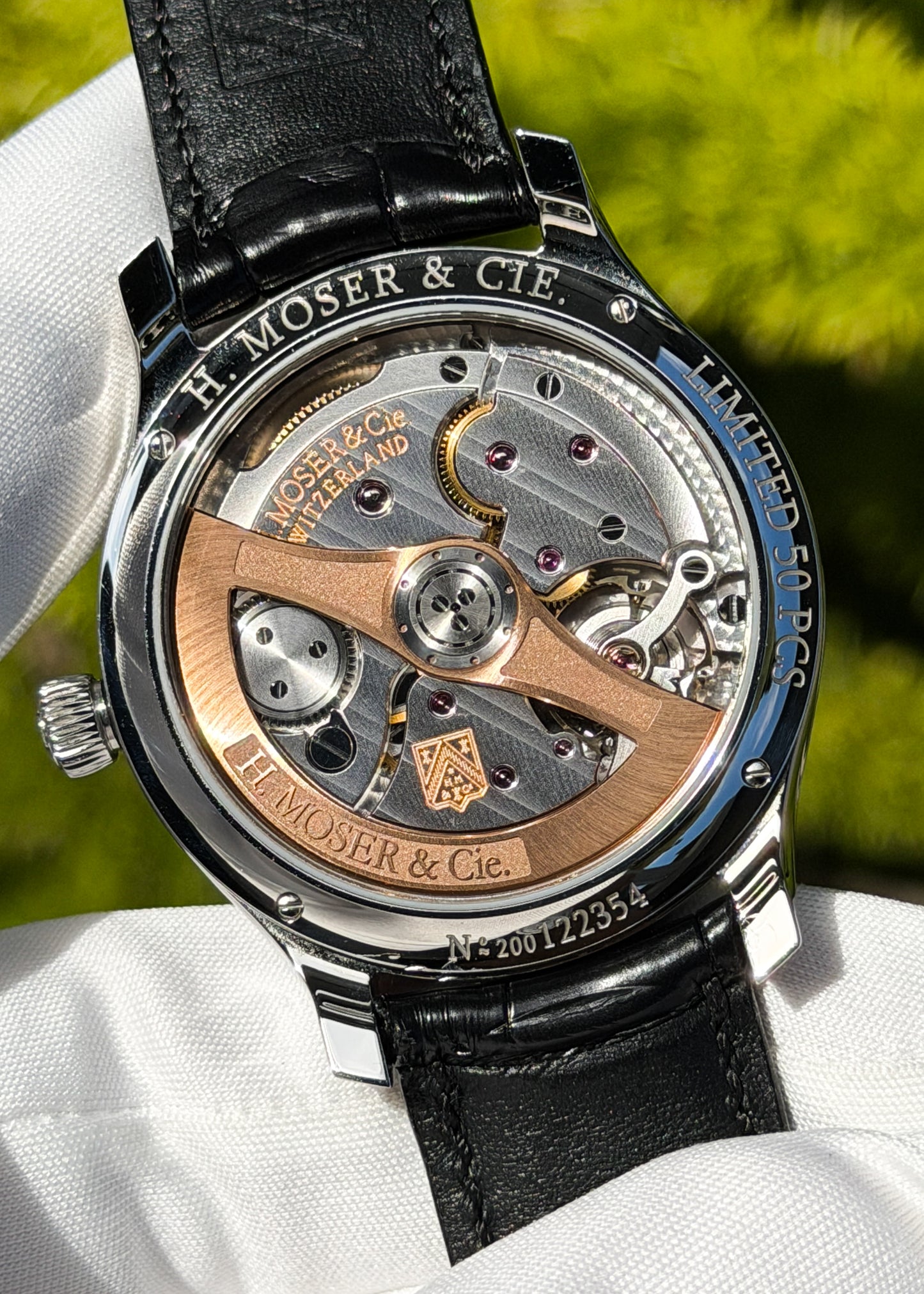 H. Moser & Cie Endeavour Centre Seconds w/ Mosaic Fumé Dial - Serial #122354 (Pre-Owned)