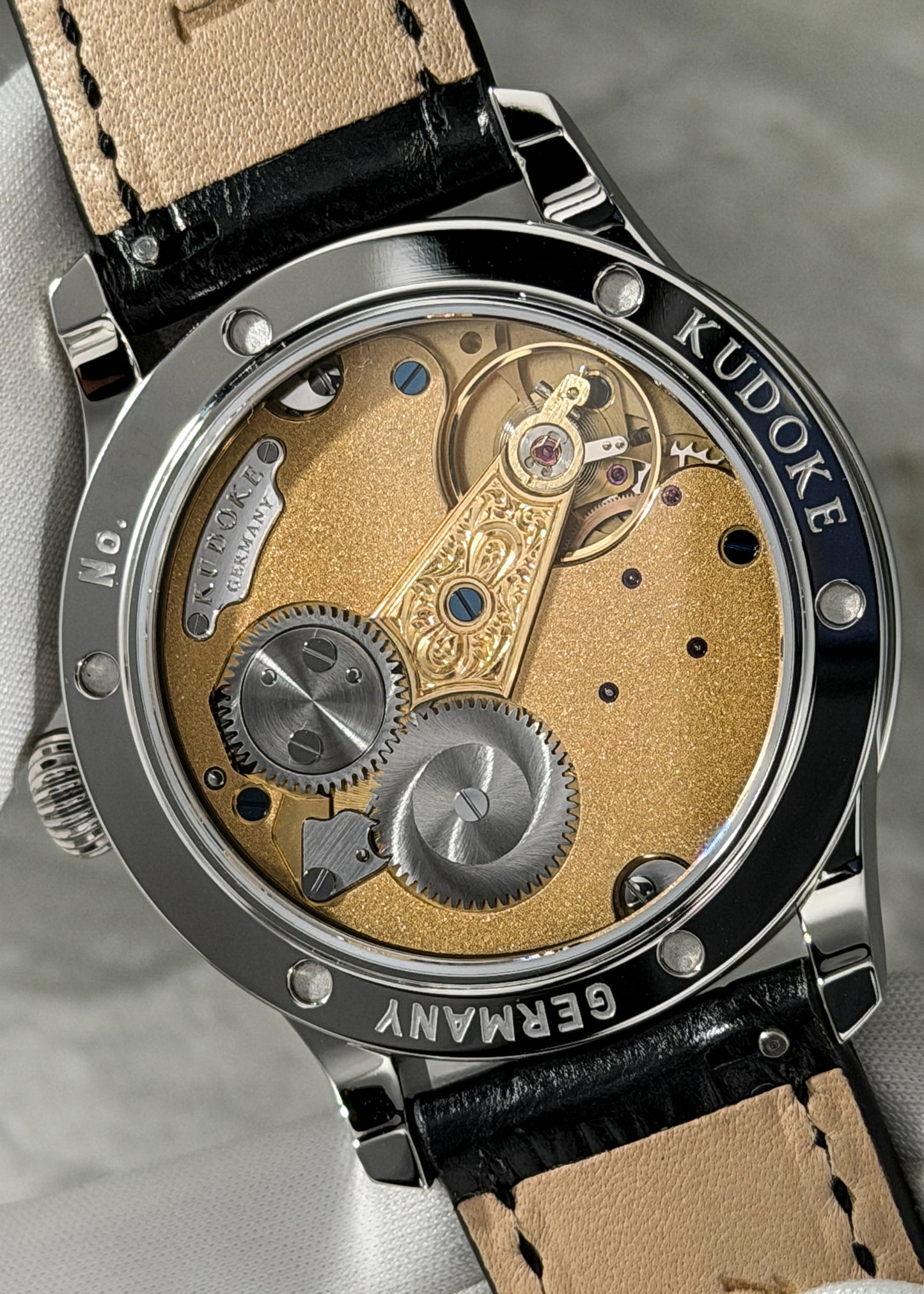KUDOKE "Kudoke 2" Stainless Steel w/ White Rhodium Tremblage Dial (ARRIVING MARCH 2027)