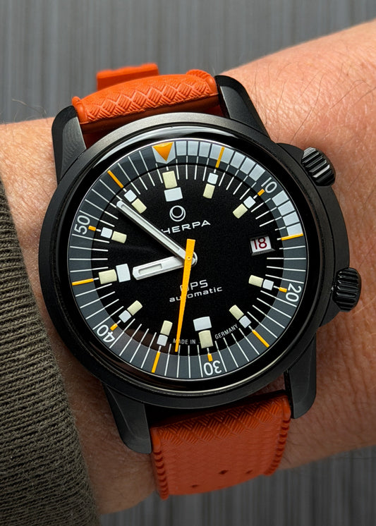 Sherpa "OPS" 40mm Stainless Steel w/ DLC Coating (Pre-Order)