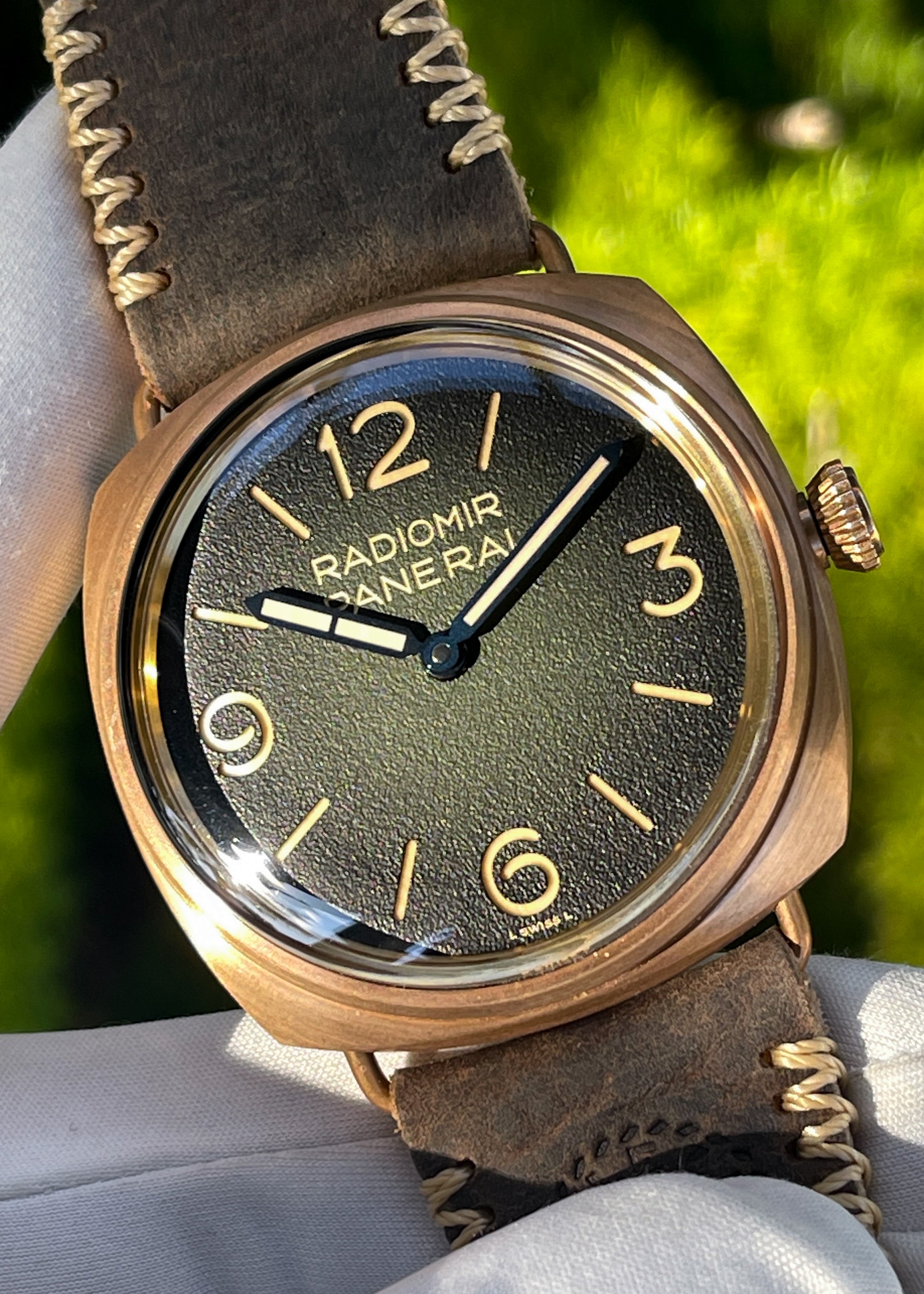 Panerai Radiomir Bronzo PAM 760 Pre Owned Horology By The Sea