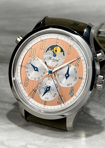 Habring² Perpetual-Doppel Salmon Dial & Additional Spare Blue Dial - Serial #2 (Pre-Owned)