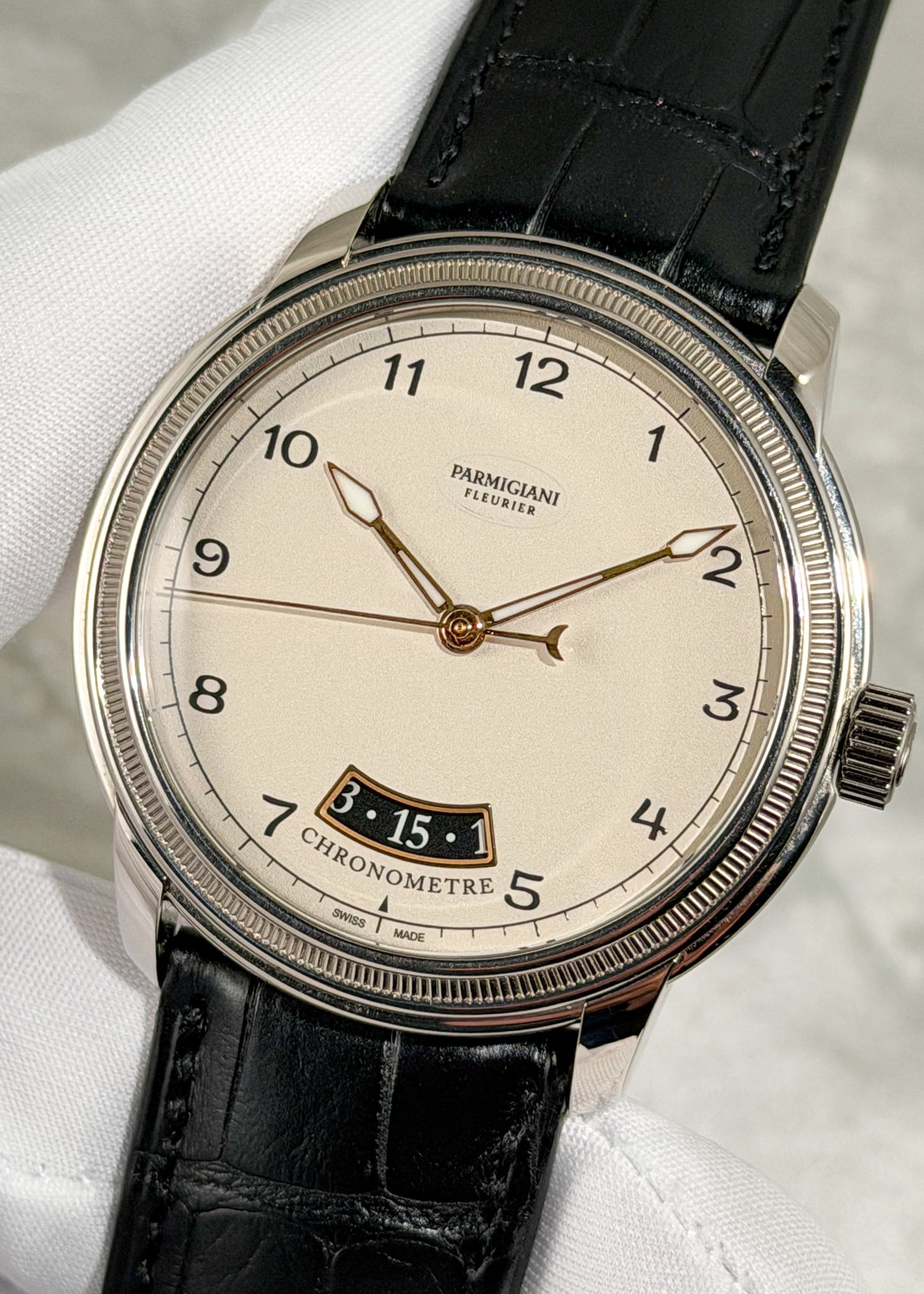 Parmigiani Fleurier 18 Karat White Gold Toric - Serial #86564 (Pre-Owned)