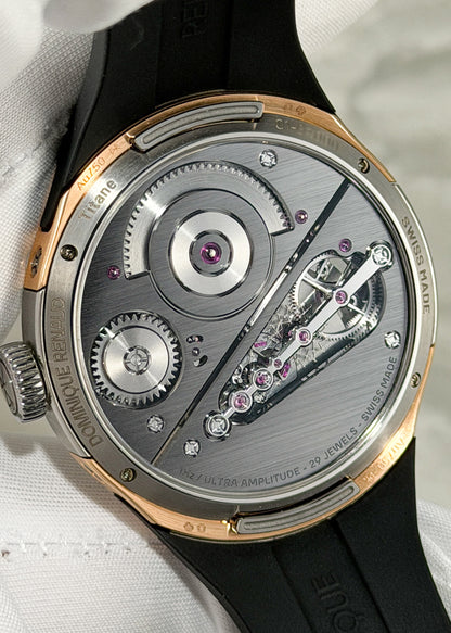 Dominique Renaud Pink Gold & Titanium "Pulse60" w/ Guilloché Dial (Pre-Owned)