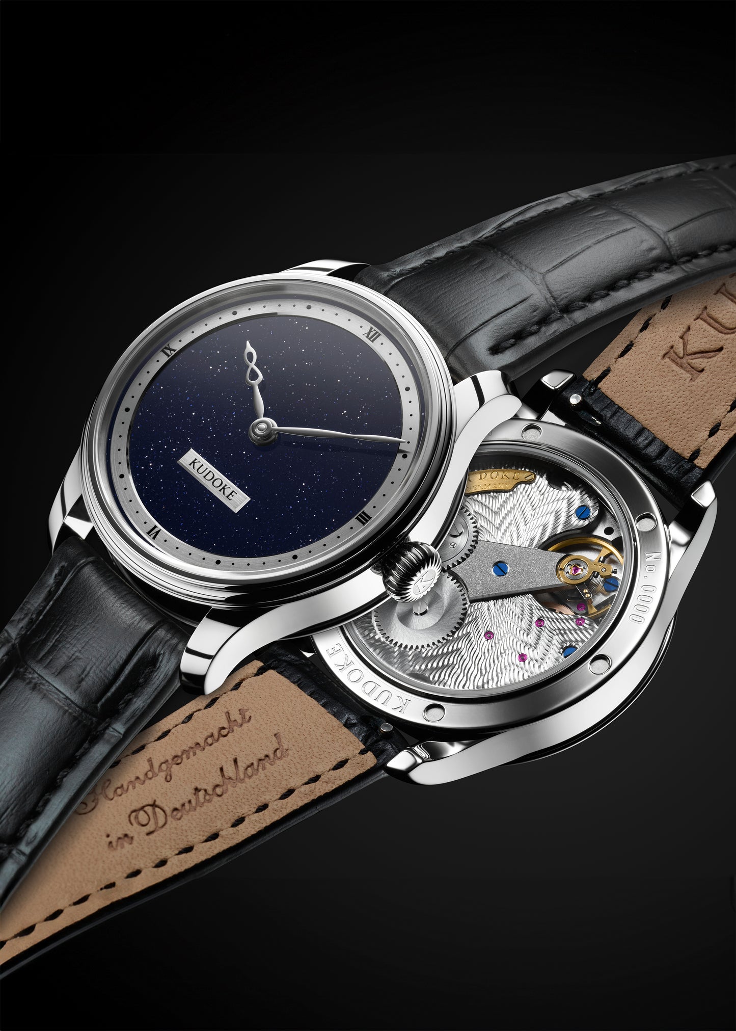 KUDOKE "Kudoke ∞" Stainless Steel w/ Aventurine Dial (Pre-Order)