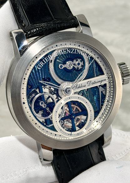 Grieb & Benzinger w/ Vintage Patek Philippe Pocket Watch Caliber - Serial #132214 (Pre-Owned)