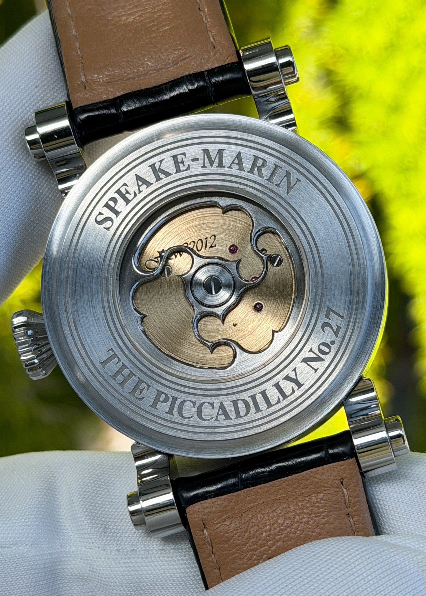 Speake-Marin Piccadilly Stainless Steel w/ Enamel Dial - Serial #27 (Pre-Owned)