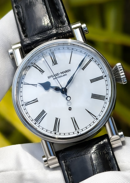 Speake-Marin Piccadilly Stainless Steel w/ Enamel Dial - Serial #27 (Pre-Owned)