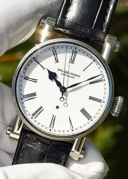Speake-Marin Piccadilly Stainless Steel w/ Enamel Dial - Serial #27 (Pre-Owned)