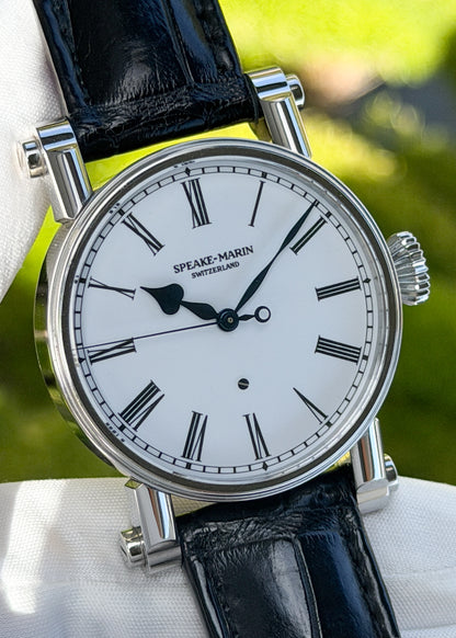Speake-Marin Piccadilly Stainless Steel w/ Enamel Dial - Serial #27 (Pre-Owned)