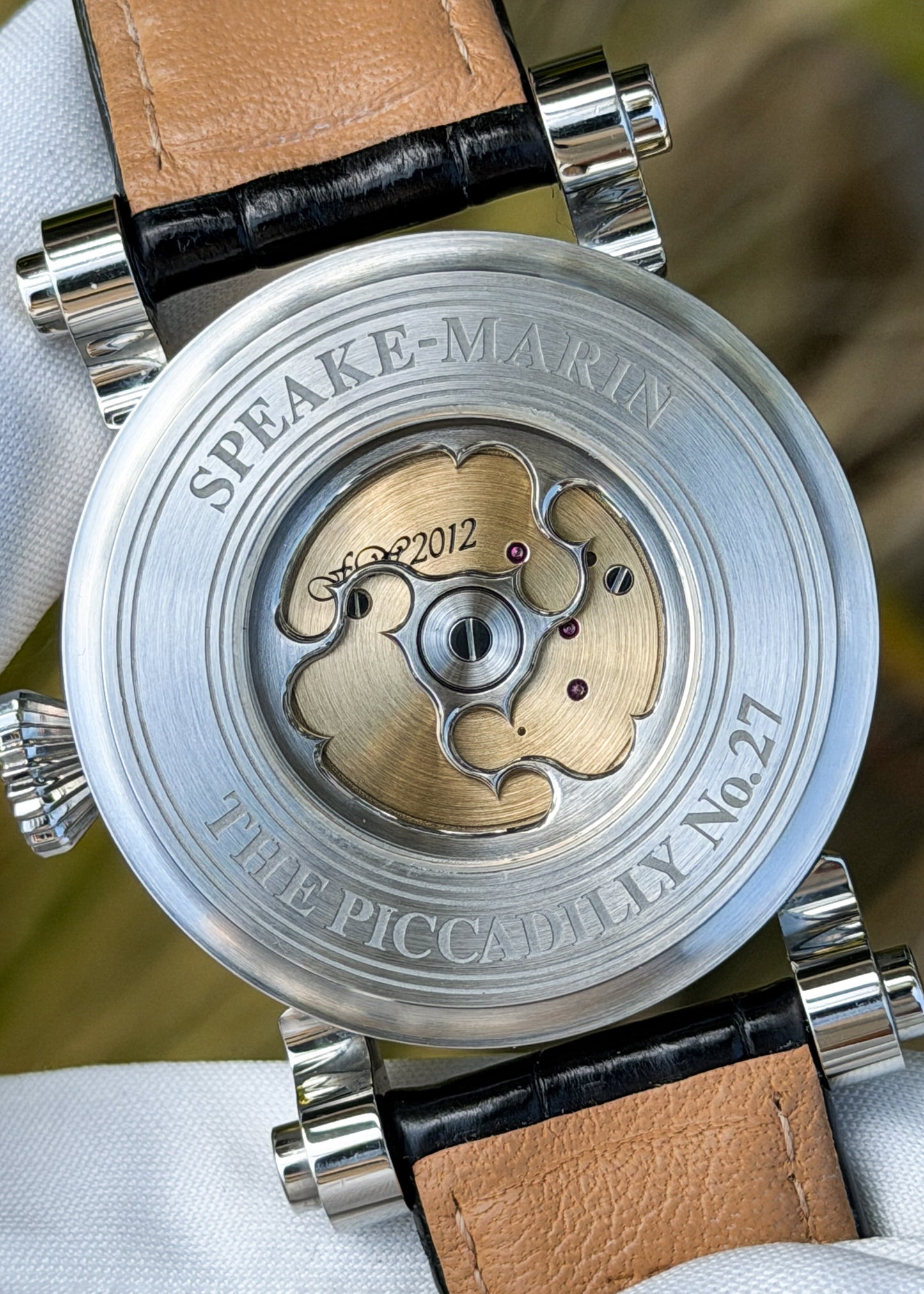 Speake-Marin Piccadilly Stainless Steel w/ Enamel Dial - Serial #27 (Pre-Owned)