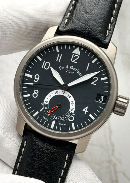 Paul Gerber Model 42 Pilot Dual Time - Serial #287 (Pre-Owned)