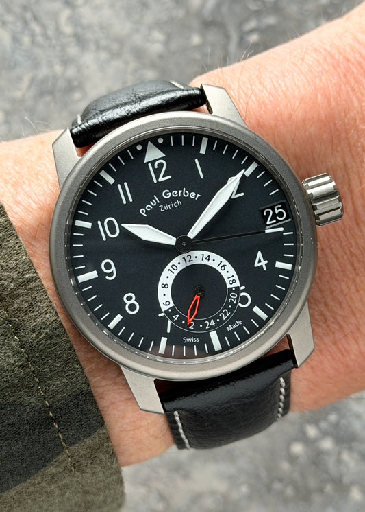 Paul Gerber Model 42 Pilot Dual Time - Serial #287 (Pre-Owned)
