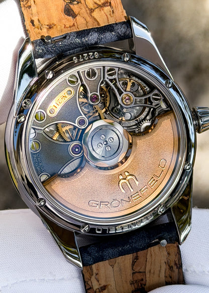 Grönefeld 1941 Principia Stainless Steel Salmon Dial - Serial #211 (Pre-Owned)