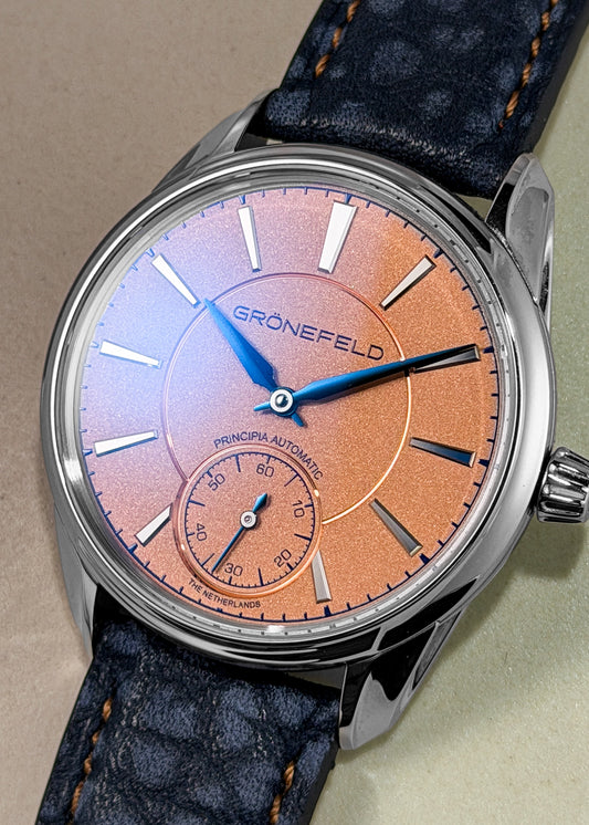 Grönefeld 1941 Principia Stainless Steel Salmon Dial - Serial #211 (Pre-Owned)