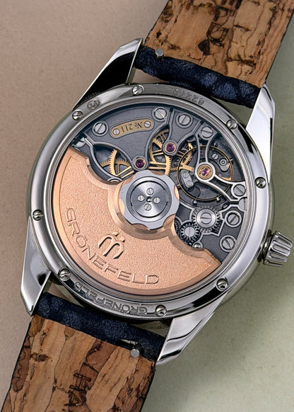 Grönefeld 1941 Principia Stainless Steel Salmon Dial - Serial #211 (Pre-Owned)