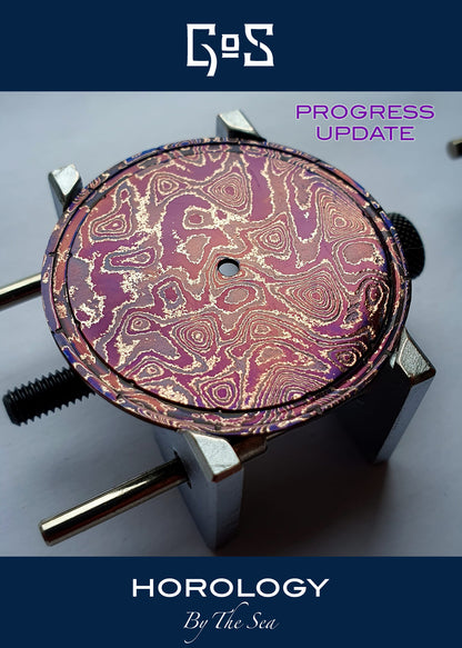 GoS Sarek "Afterglow" w/ Purple Damascus Dial - Serial #HBTS.2 (ARRIVING AUGUST 2026)