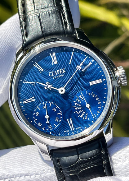 Czapek Quai des Bergues Sapphire Blue S - Serial 12770 (Pre-Owned)