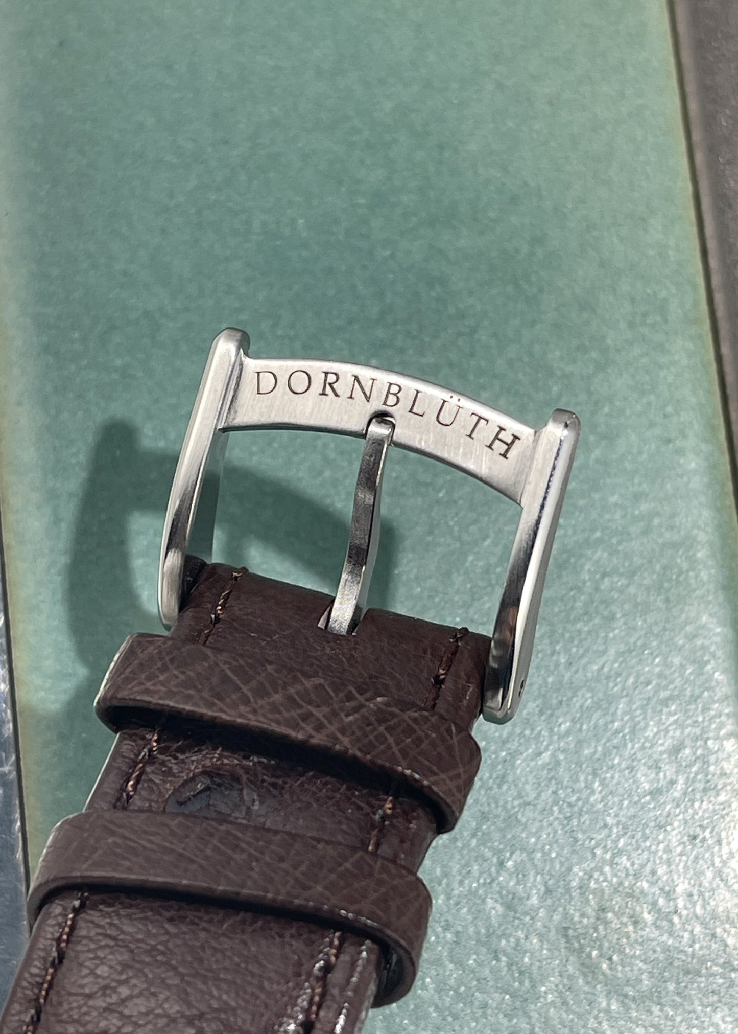 Dornblüth & Sohn Quintus 40.0 Klassik Salmon Engraved Dial PIECE UNIQUE - Serial #141 (Pre-Owned)