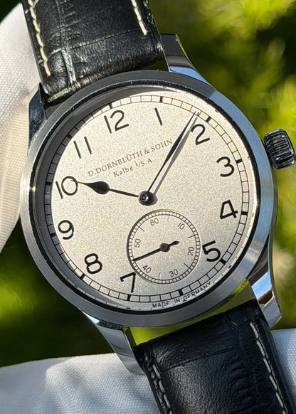 Dornblüth & Sohn Quintus 38.5 Klassik Engraved Dial - Serial #165 (Pre-Owned)