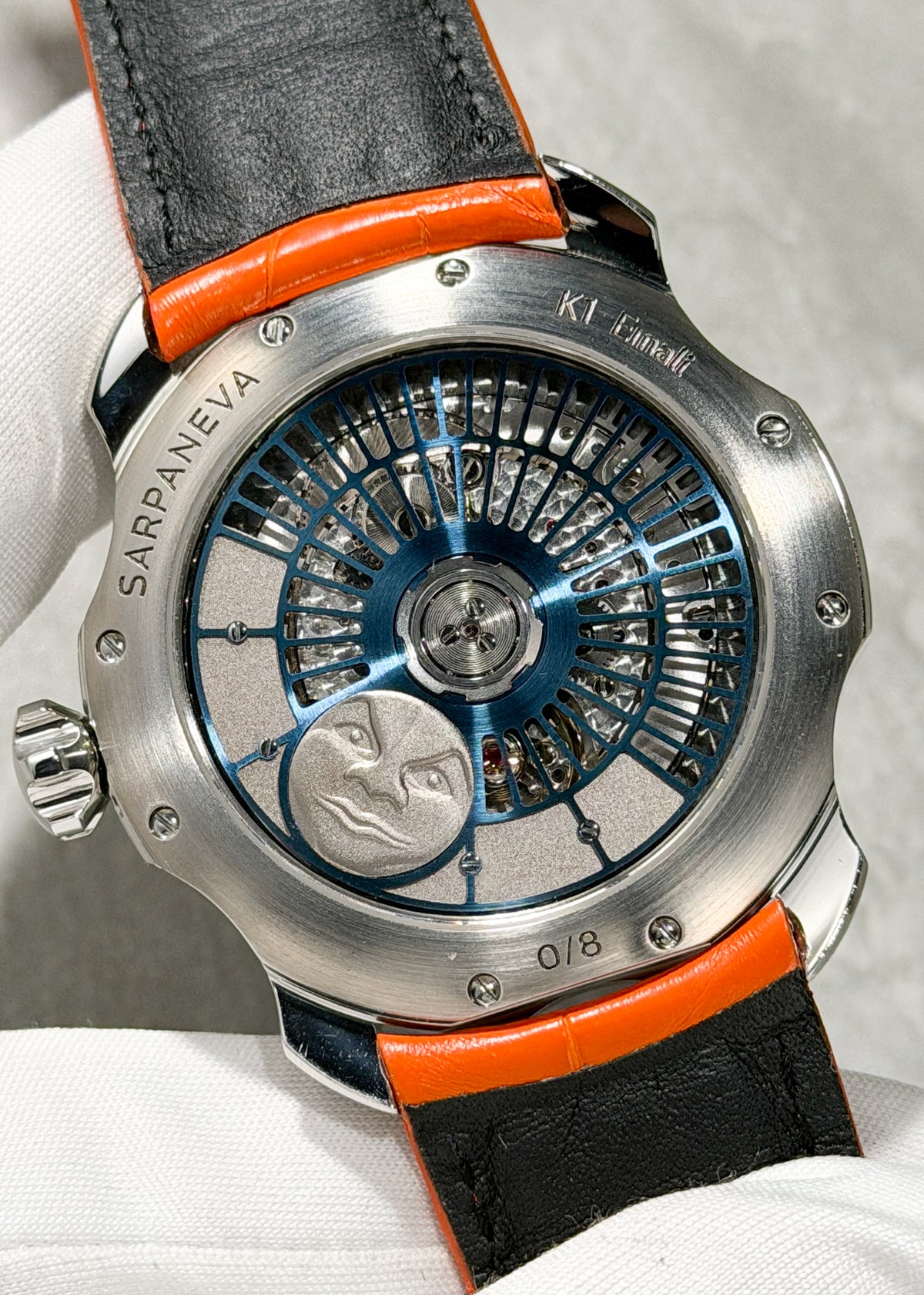 SARPANEVA "K1 Emali" w/ White Enamel Dial Special Edition - Serial #0/8 (Pre-Owned)