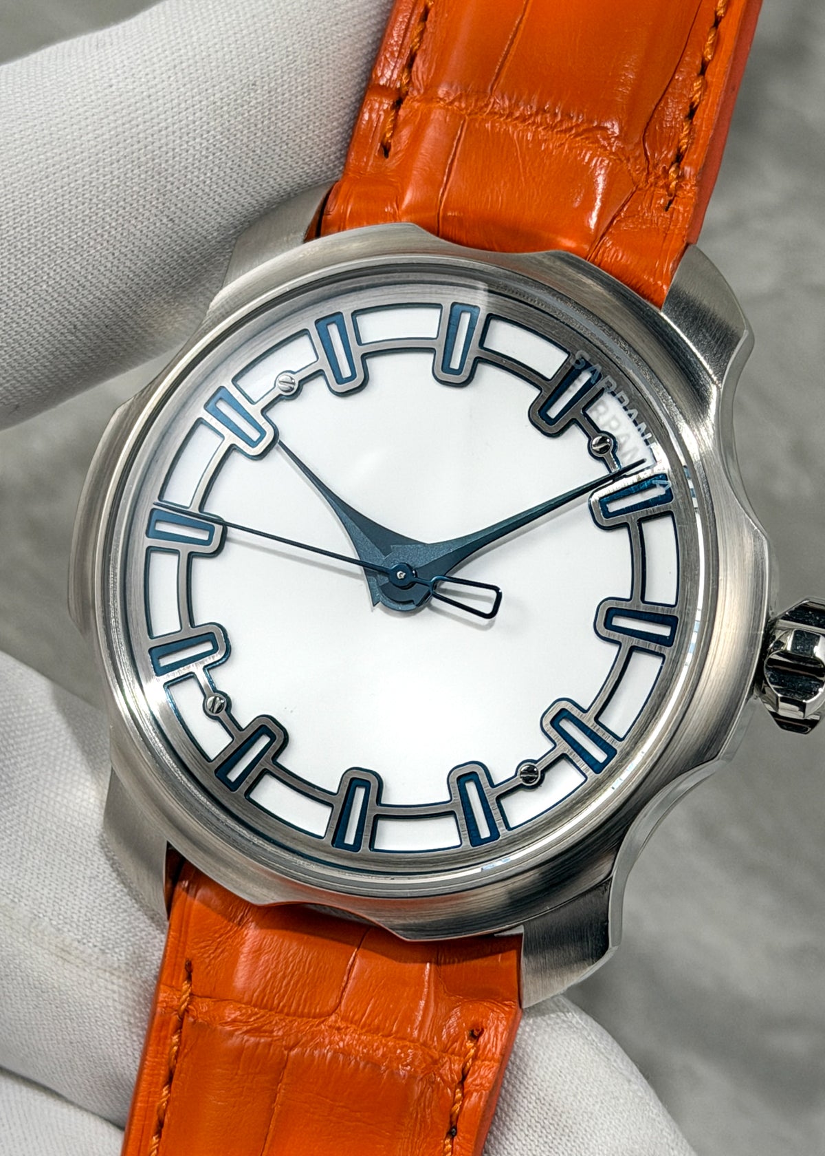 SARPANEVA "K1 Emali" w/ White Enamel Dial Special Edition - Serial #0/8 (Pre-Owned)