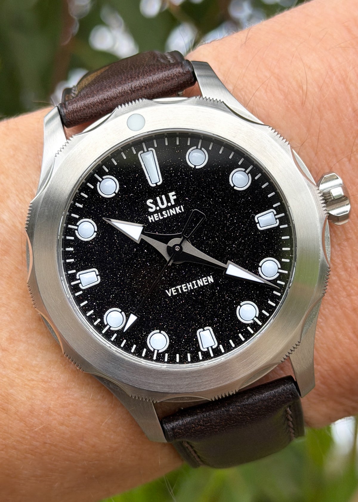 S.U.F Helsinki "Vetehinen Aventurine" Stainless Steel - Serial #8/12 (Pre-Owned)