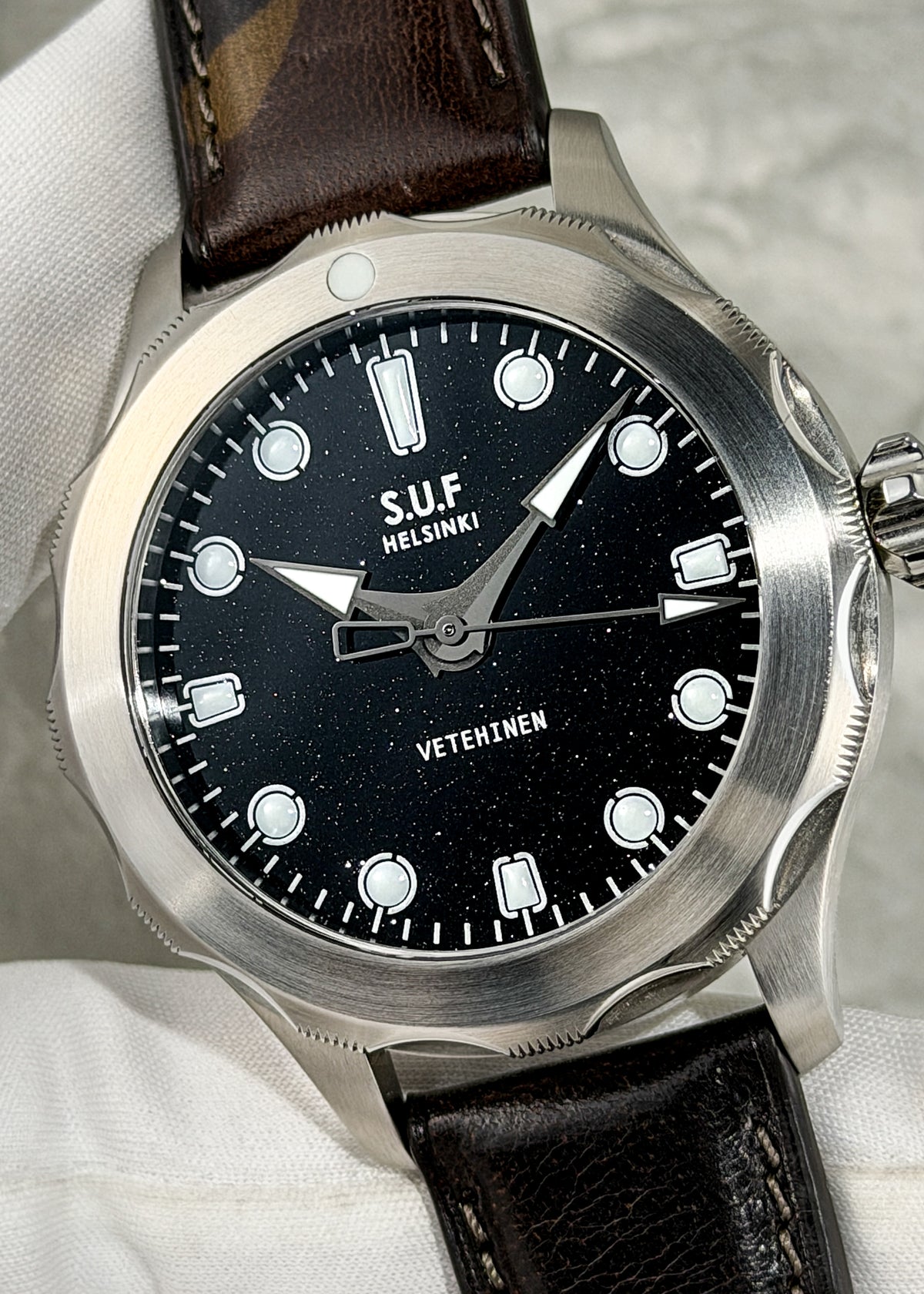S.U.F Helsinki "Vetehinen Aventurine" Stainless Steel - Serial #8/12 (Pre-Owned)