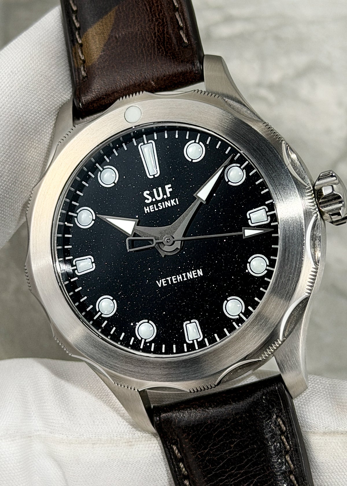S.U.F Helsinki "Vetehinen Aventurine" Stainless Steel - Serial #8/12 (Pre-Owned)