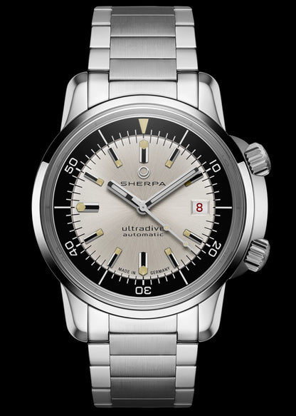 Sherpa Ultradive with Silver and Black "Tuxedo" Dial (ARRIVING SEPTEMBER 2025)