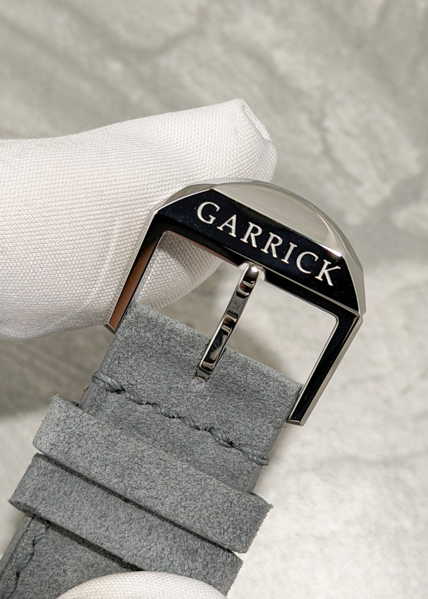 Garrick S6 w/ Blue Engine Turned Dial - Serial #025 (Pre-Owned)