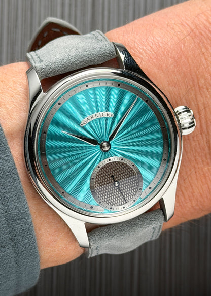Garrick S6 w/ Blue Engine Turned Dial - Serial #025 (Pre-Owned)
