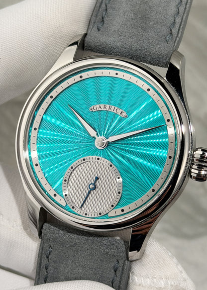 Garrick S6 w/ Blue Engine Turned Dial - Serial #025 (Pre-Owned)
