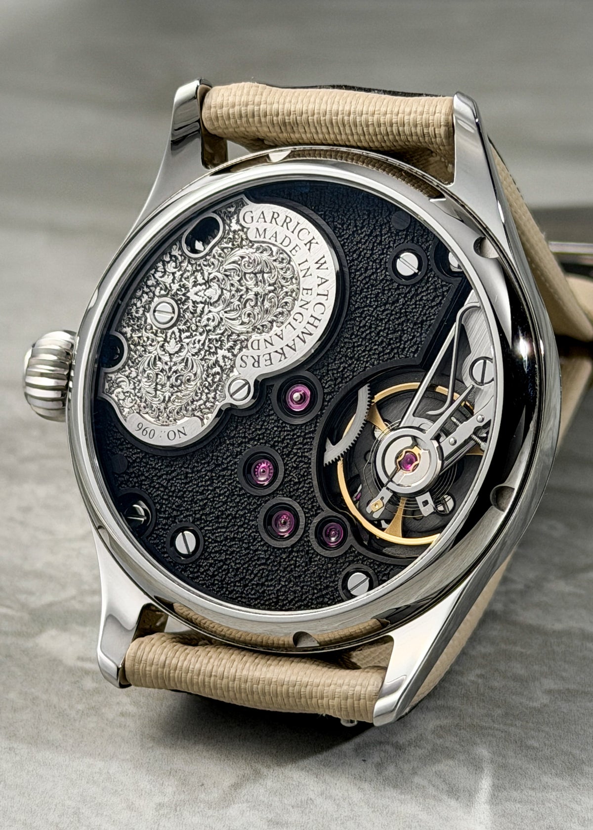 Garrick S6 w/ Textured Green Dial & S2 Case PIECE UNIQUE - Serial #96 (Pre-Owned)