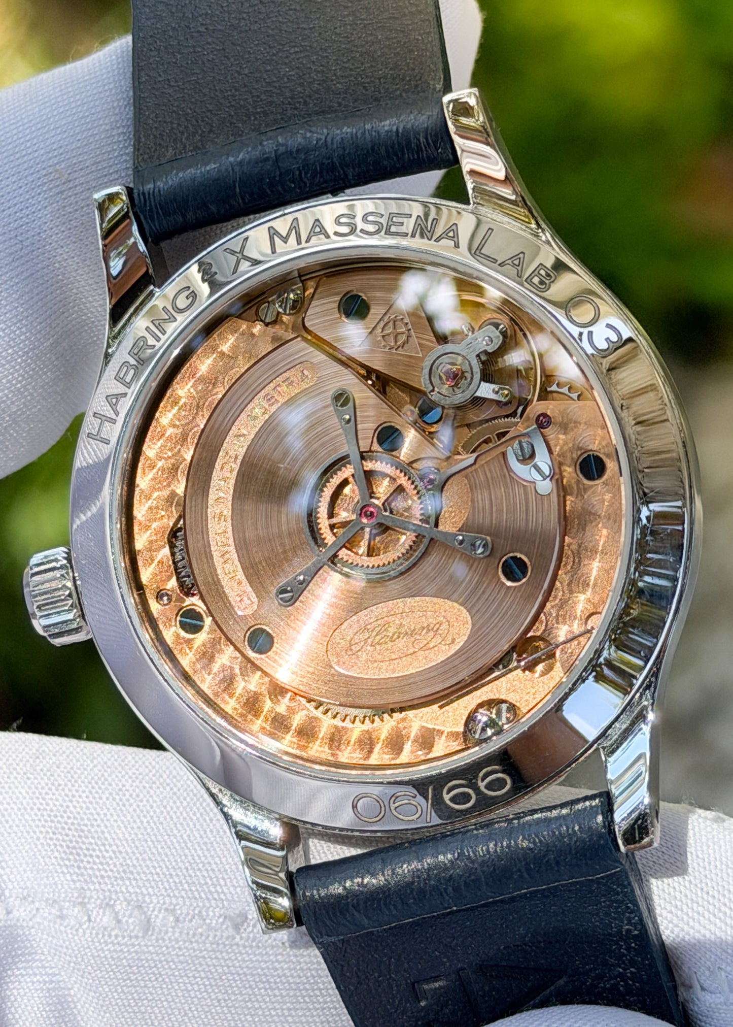 Habring² Erwin LAB03 w/ J.N. Shapiro Guilloché Dial - Serial #6/66 (Pre-Owned)