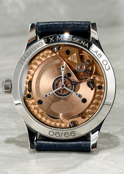 Habring² Erwin LAB03 w/ J.N. Shapiro Guilloché Dial - Serial #6/66 (Pre-Owned)