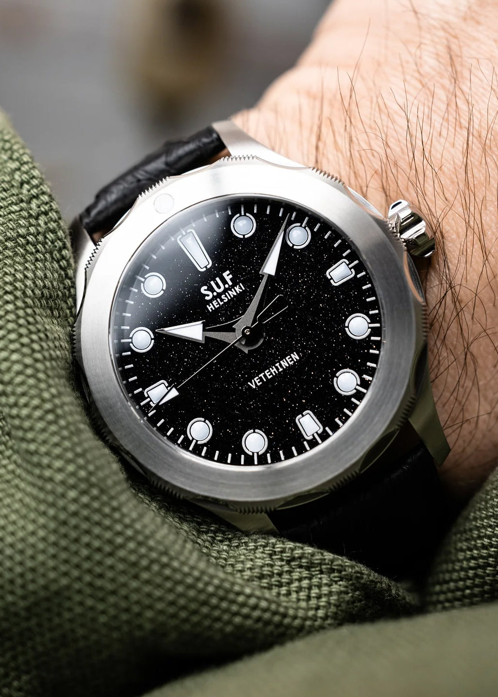 S.U.F Helsinki "Vetehinen Aventurine" Stainless Steel Special Edition - Serial #7/12 (IN STOCK)