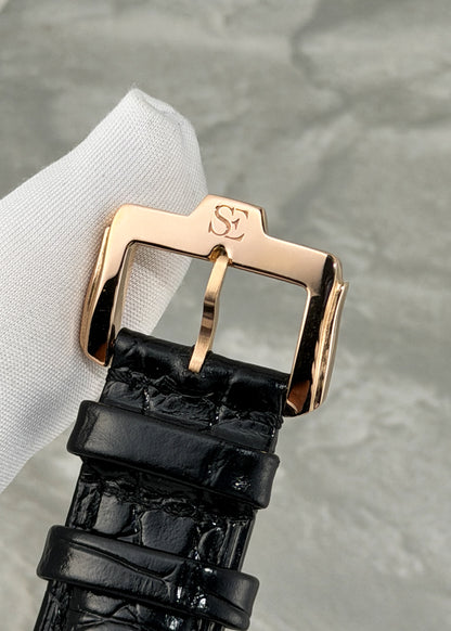 Schwartz Etienne 18K Red Gold Roma GMT - Serial #AB0881 (Pre-Owned)
