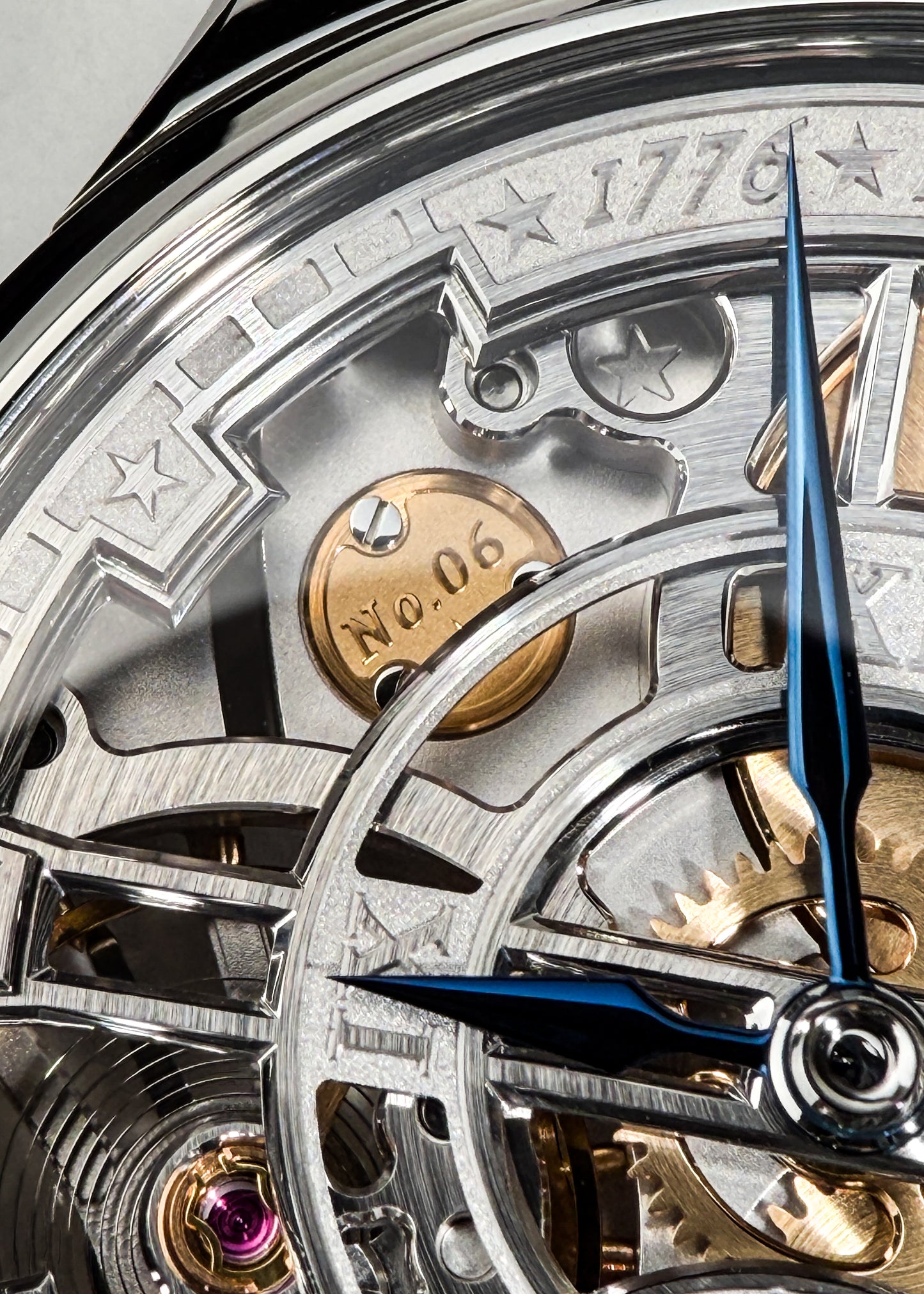 1776 Atelier "Montpelier" Stainless Steel w/ Alligator Strap - Serial #6