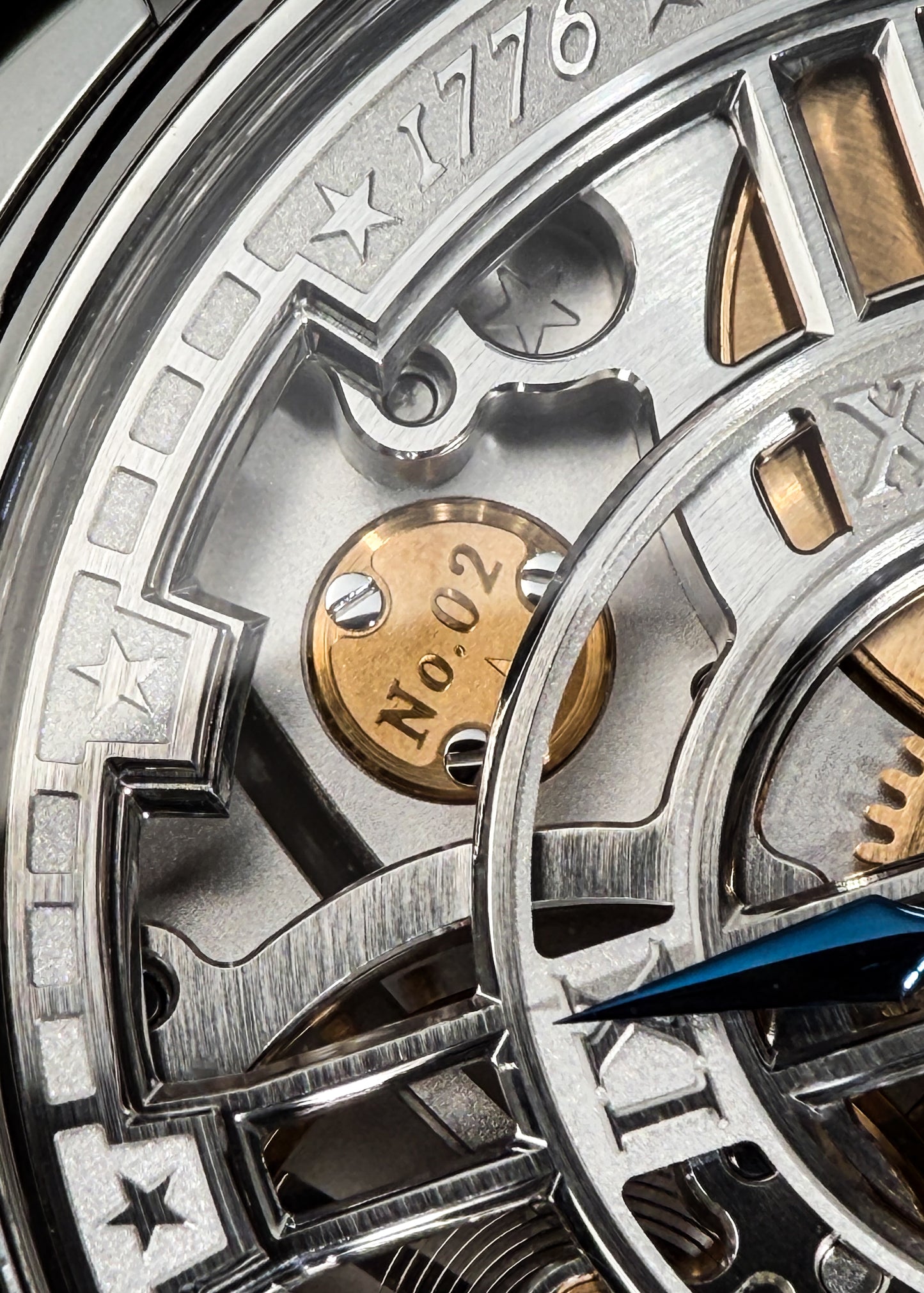 1776 Atelier "Montpelier" Stainless Steel w/ Alligator Strap - Serial #2