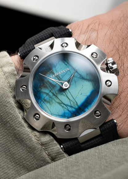 SARPANEVA "Supernova" with Spectrolite Stone Dial (ARRIVING AUGUST 2026)