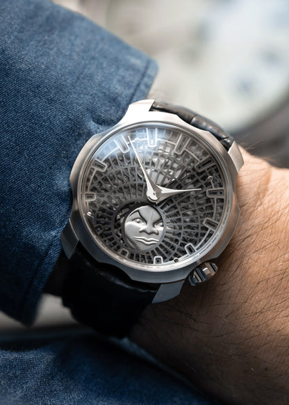 SARPANEVA "Supermoon" on Leather Strap - 12 Piece Special Edition (Pre-Order)