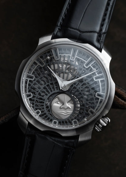 SARPANEVA "Supermoon" on Leather Strap - 12 Piece Special Edition (Pre-Order)